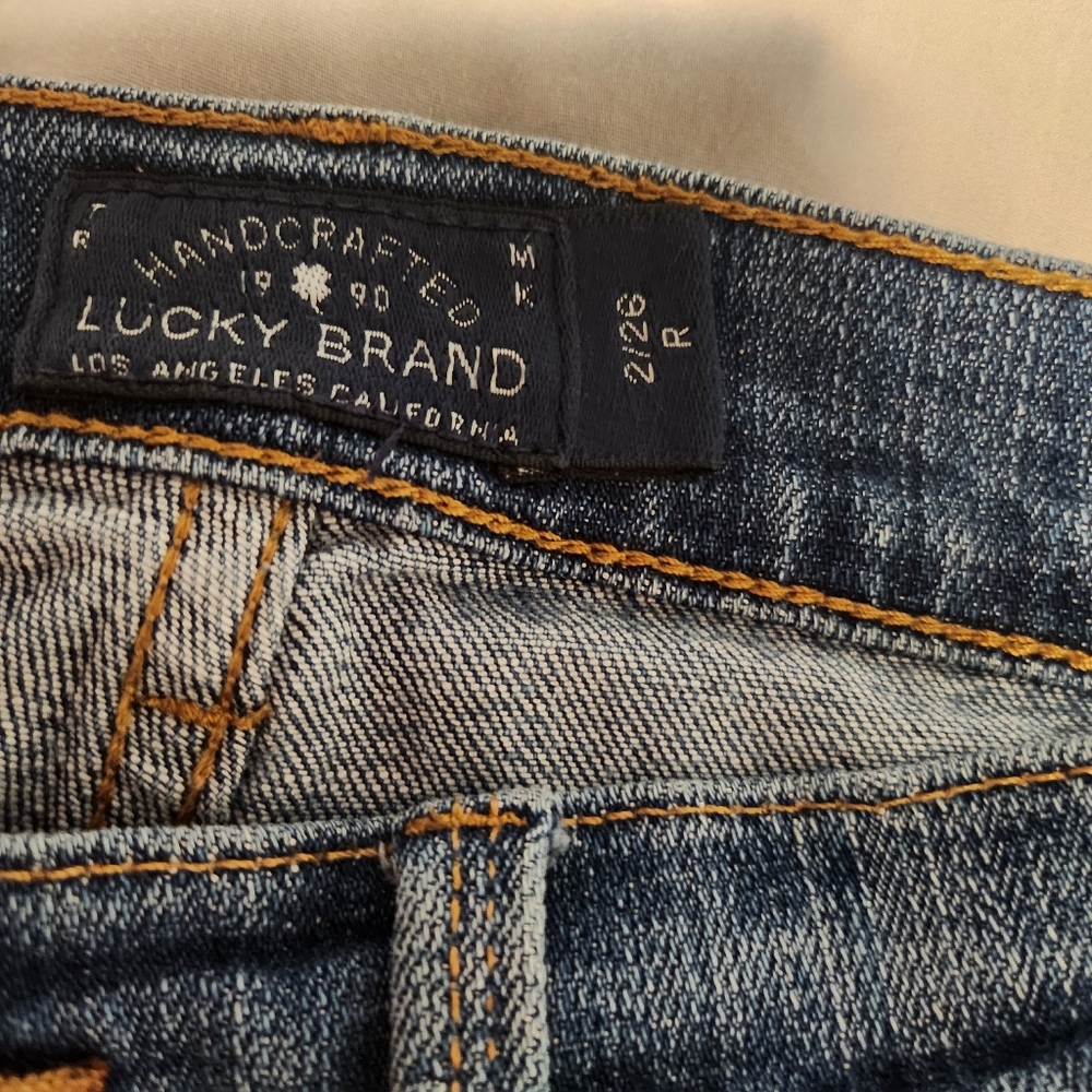 Low Rise Lucky Brand jeans